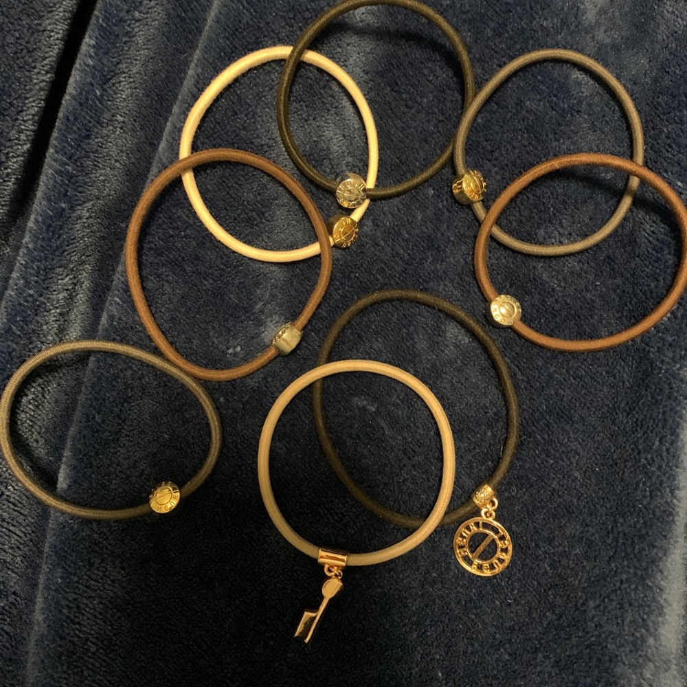 Henri Bendel hair ties, set of 8